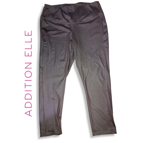 Addition Elle Stretchy Shiny Leggings - Picture 1 of 8